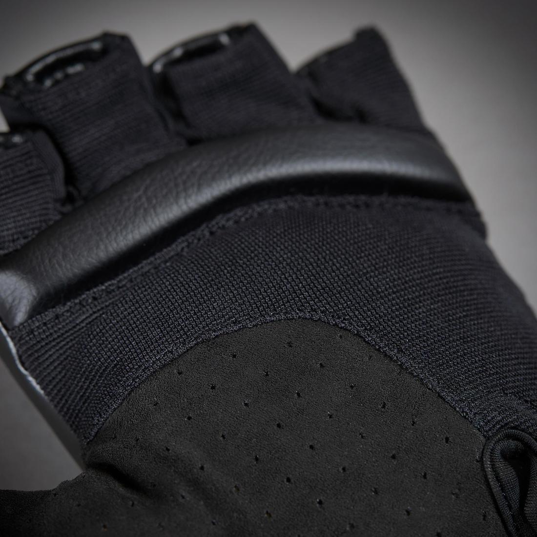 Large  Cardio Boxing Mitts 500 - Black, No Color, large image number 7