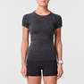 KIPRUN - Large  Skincare Kiprun Breathable Women's Running T-Shirt, Black