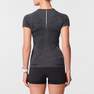 KIPRUN - Medium  Skincare Kiprun Breathable Women's Running T-Shirt, Black