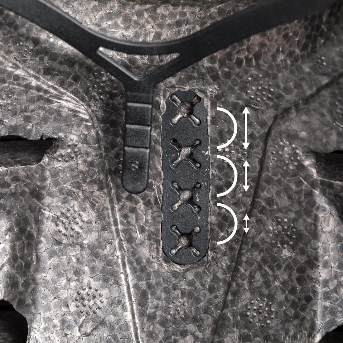 خوذة التزلج على الجليد للدراجات البخارية MF500 52-55 سم، رمادي, No Color, large image number 14