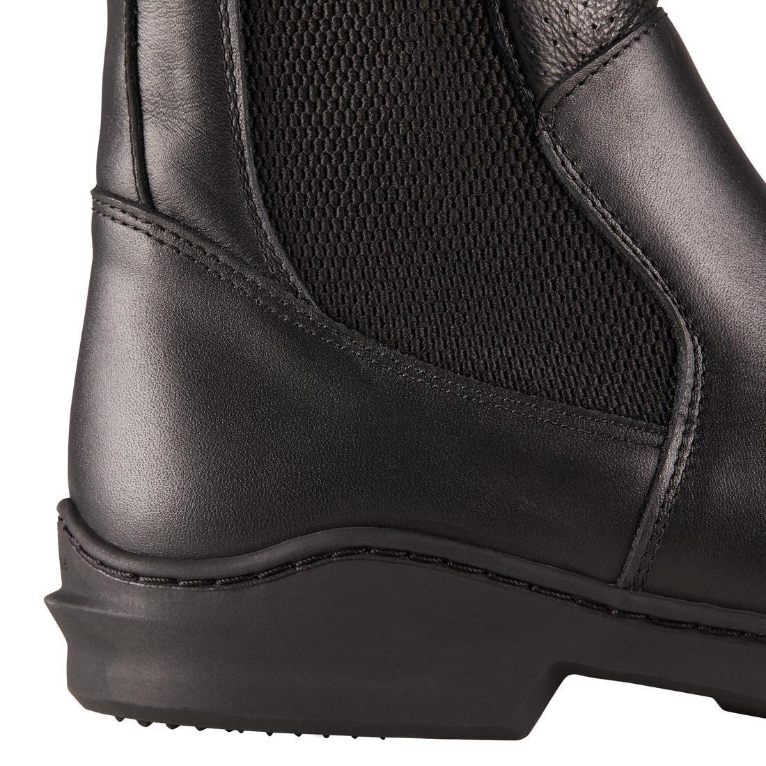 EU 42  560 Adult Horse Riding Leather Jodhpur Boots, Black, No Color, large image number 2