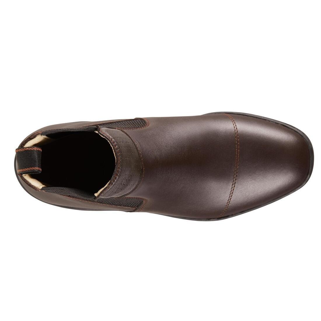 EU 42  560 Adult Horse Riding Leather Jodhpur Boots, Black, No Color, large image number 10