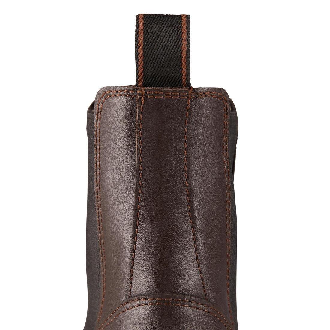 EU 42  560 Adult Horse Riding Leather Jodhpur Boots, Black, No Color, large image number 13