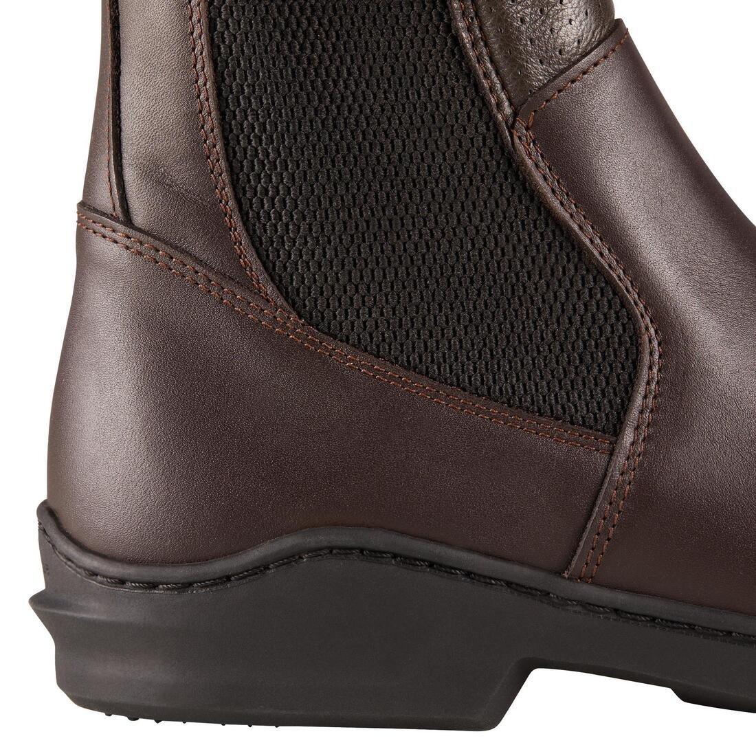EU 42  560 Adult Horse Riding Leather Jodhpur Boots, Black, No Color, large image number 14