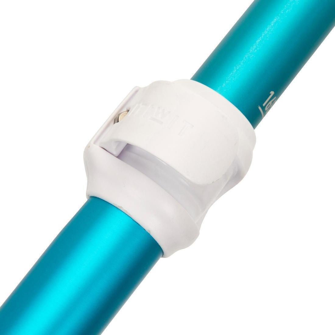 140 cm  2-Part Sup Paddle 100 Collapsible Adjustable 140-180 cm Small Builds, Glacier Blue, No Color, large image number 4