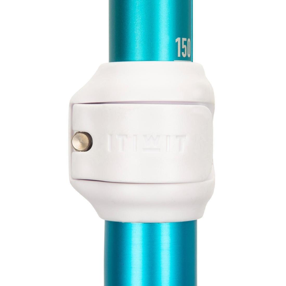 140 cm  2-Part Sup Paddle 100 Collapsible Adjustable 140-180 cm Small Builds, Glacier Blue, No Color, large image number 5