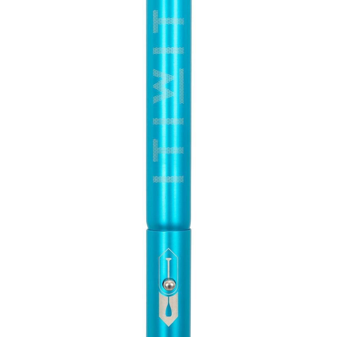 140 cm  2-Part Sup Paddle 100 Collapsible Adjustable 140-180 cm Small Builds, Glacier Blue, No Color, large image number 7