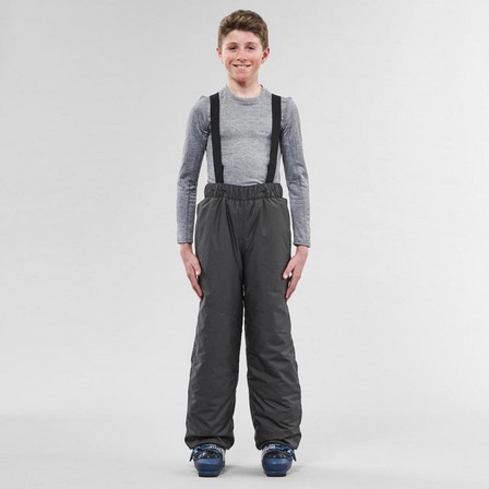 WEDZE - 14-15 Yrs Kids Ski Trousers, Dark Grey