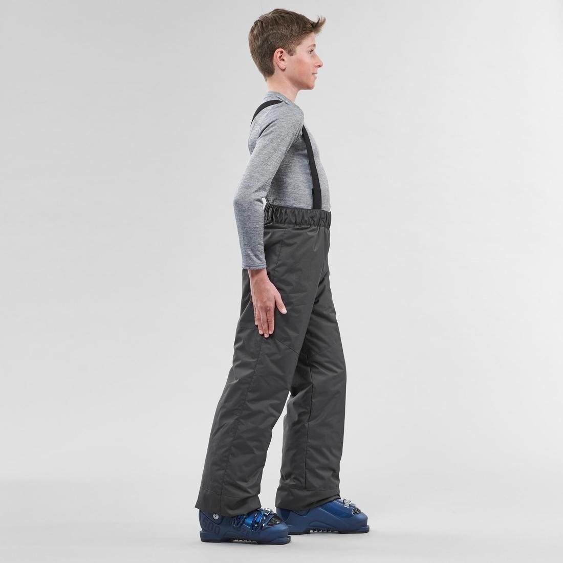14-15 Yrs Kids Ski Trousers, Dark Grey, No Color, large image number 2