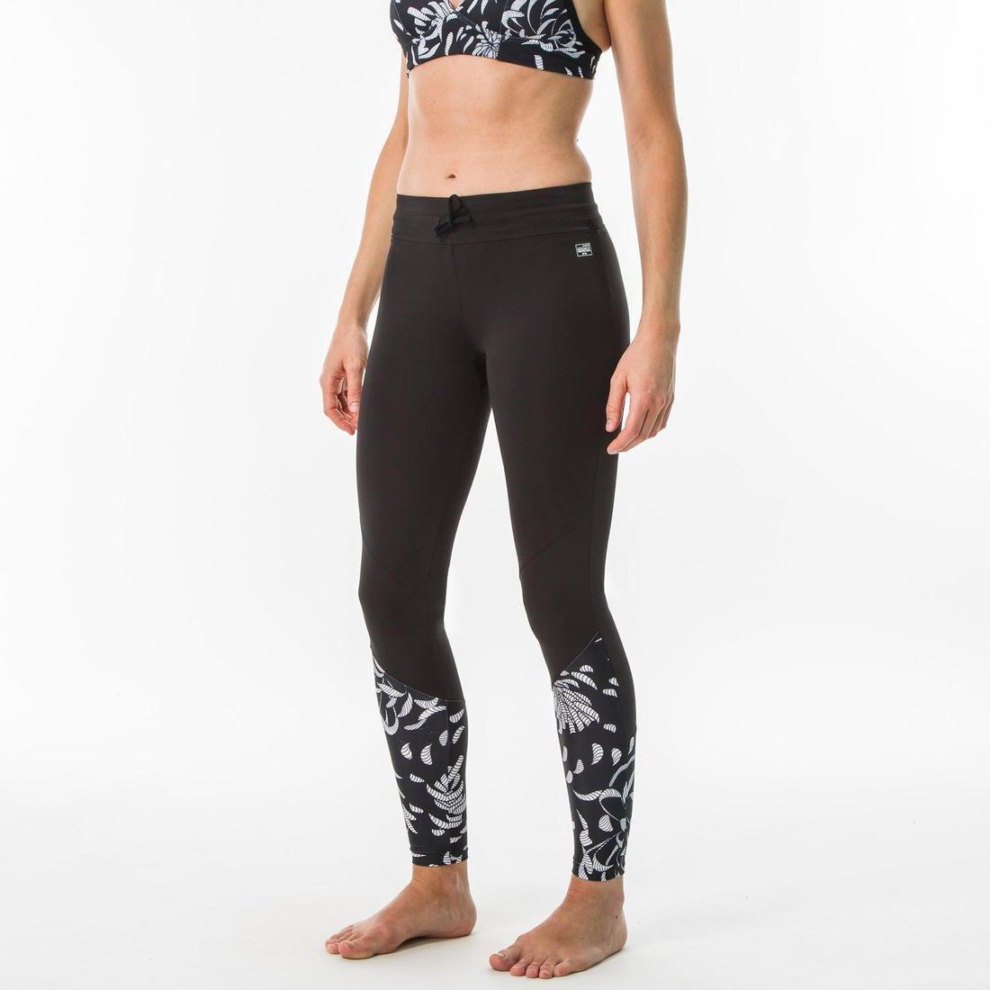 Small  Women's UV-Resistant 500 Surf Legging, Black, No Color, large image number 0