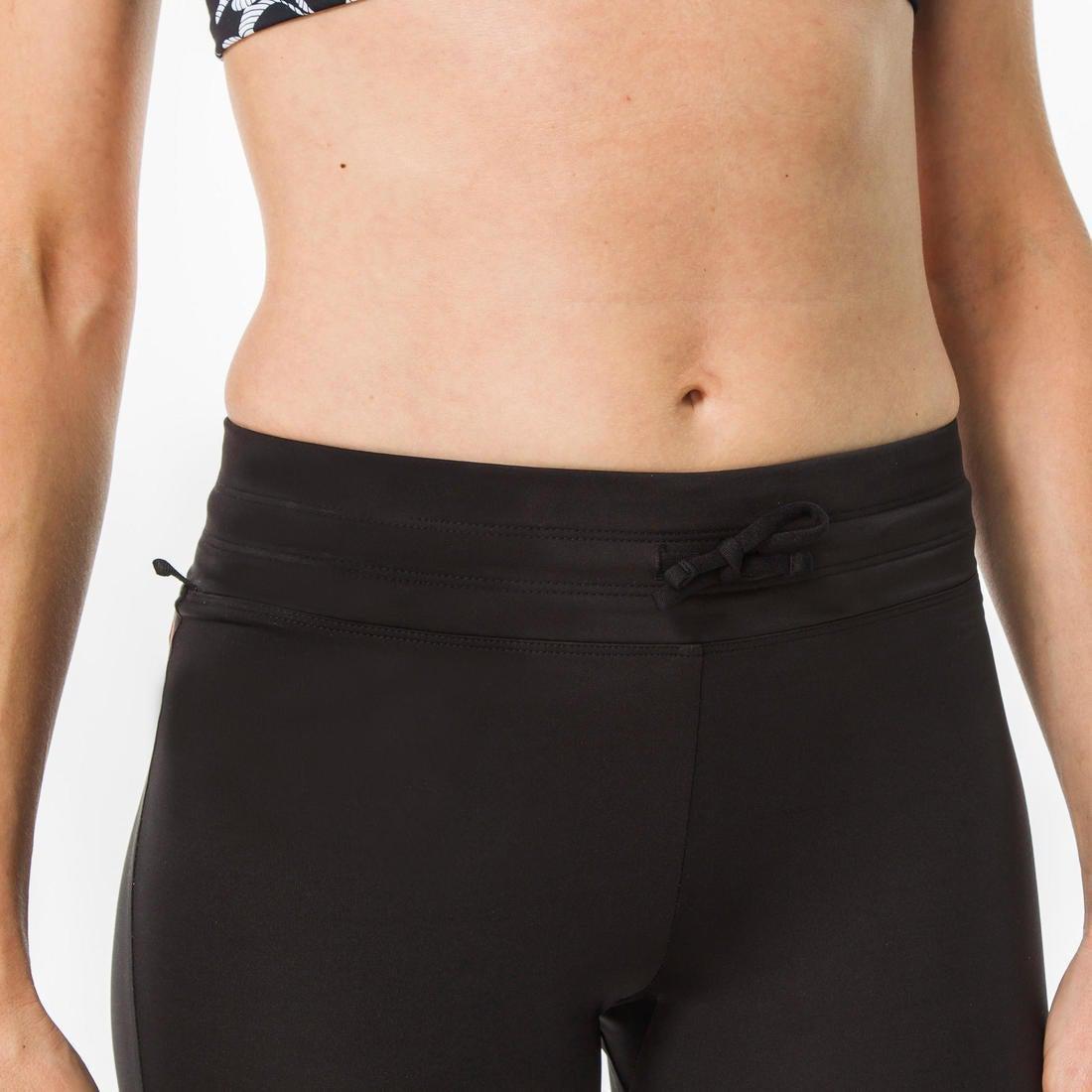 Small  Women's UV-Resistant 500 Surf Legging, Black, No Color, large image number 5