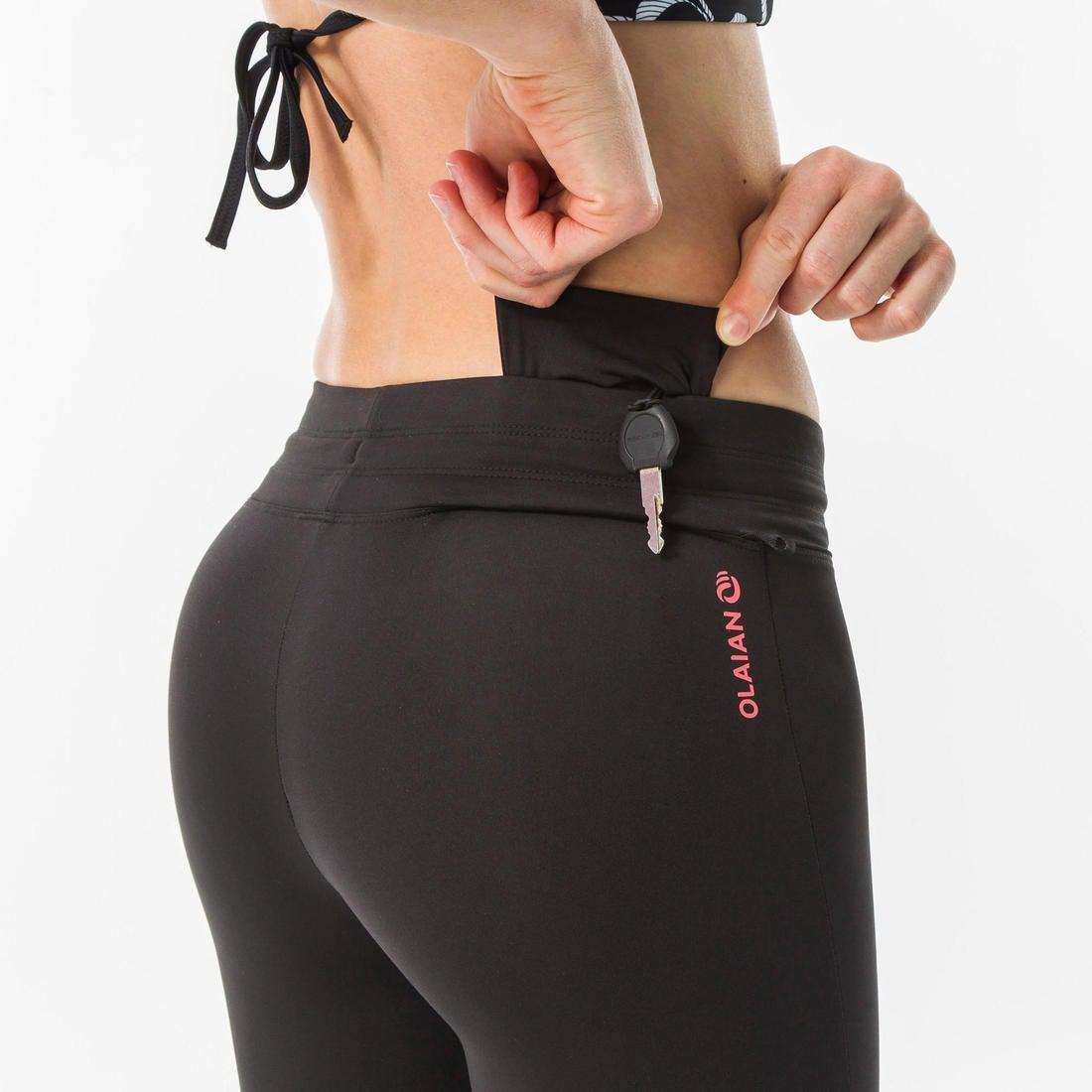 Small  Women's UV-Resistant 500 Surf Legging, Black, No Color, large image number 6