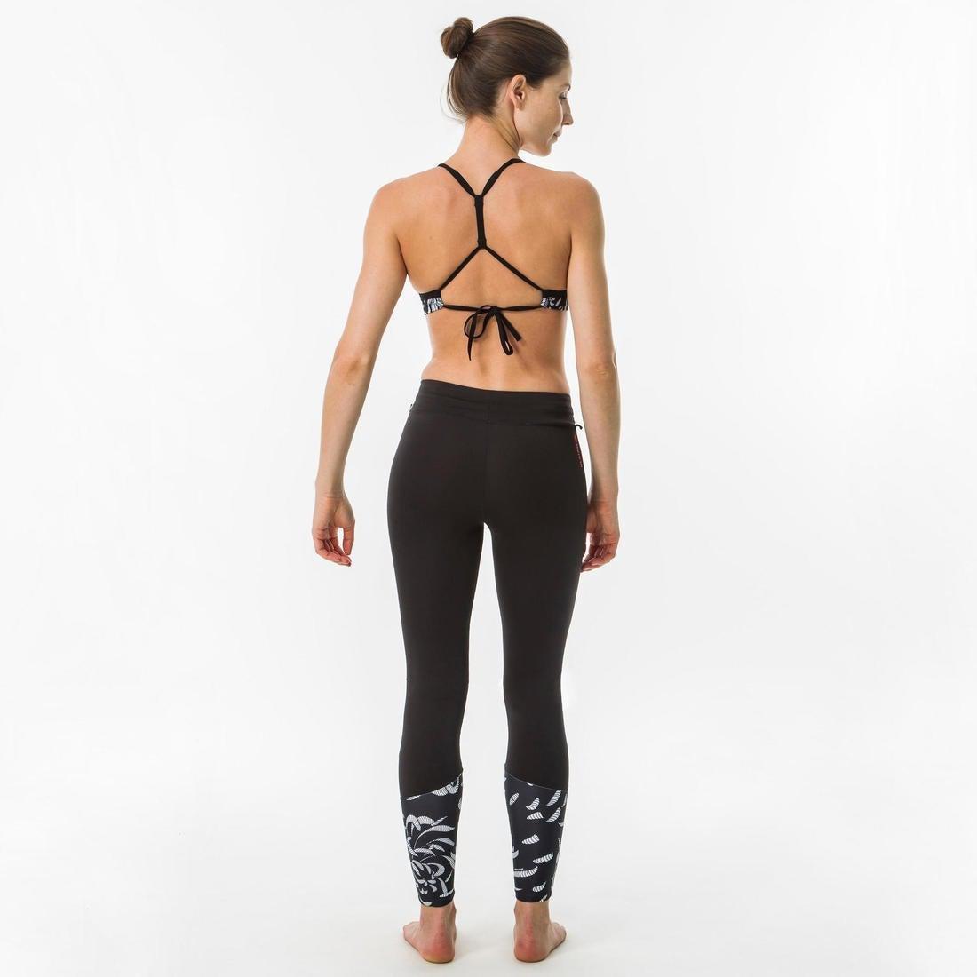 Small  Women's UV-Resistant 500 Surf Legging, Black, No Color, large image number 10