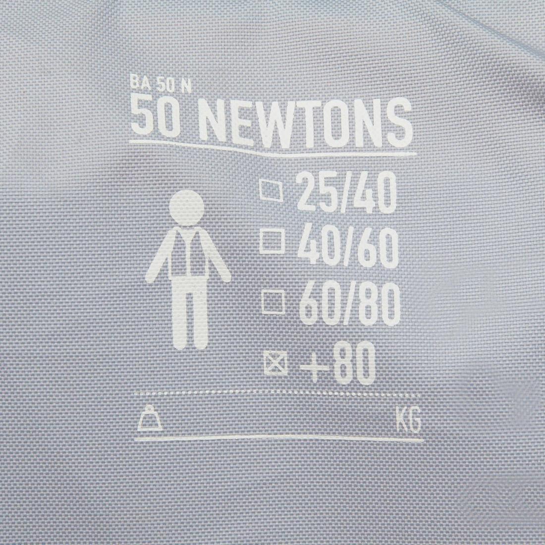 40-60 Kg  Kayak, Stand Up Paddle or Dinghy Buoyancy Vest, Blood Orange, No Color, large image number 5