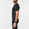 KIPRUN - 2XL  Kiprun Skincare Men's Breathable Running T-Shirt, Black