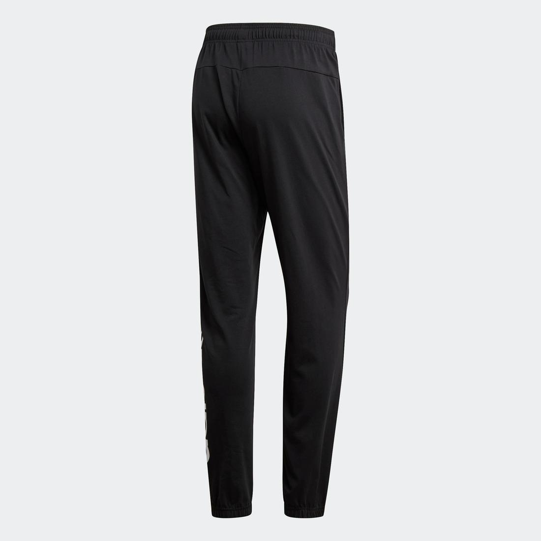 Large Men's Gym Tracksuit Bottoms, Black, No Color, large image number 8