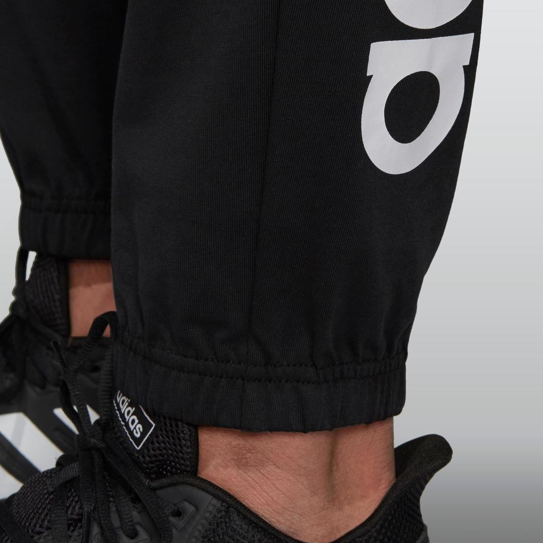 Large Men's Gym Tracksuit Bottoms, Black, No Color, large image number 13