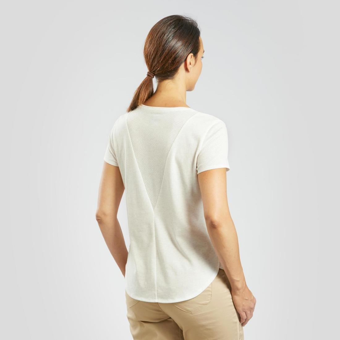 XL  Women's Contry Walking T-shirt - NH500, Bordeaux, , large image number 10