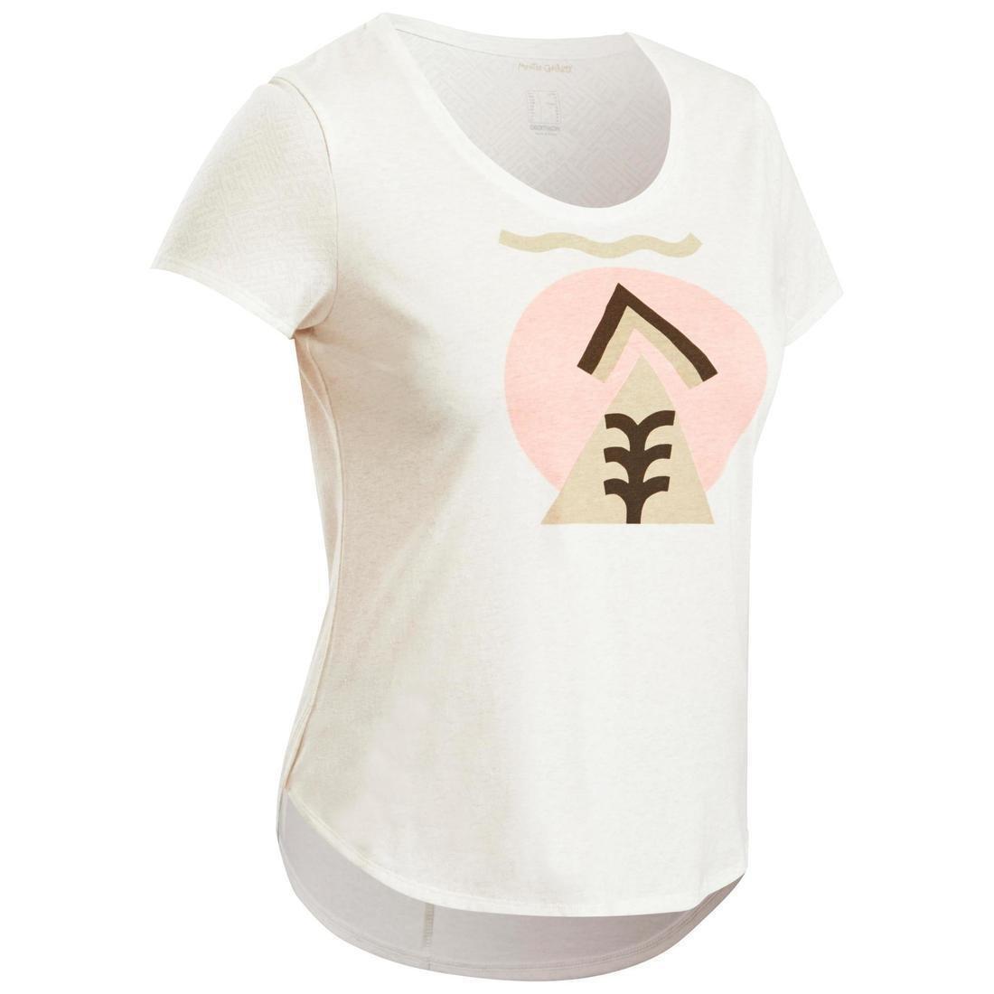 Large  Women's Country Walking T-shirt - NH500, Burgundy, , large image number 14