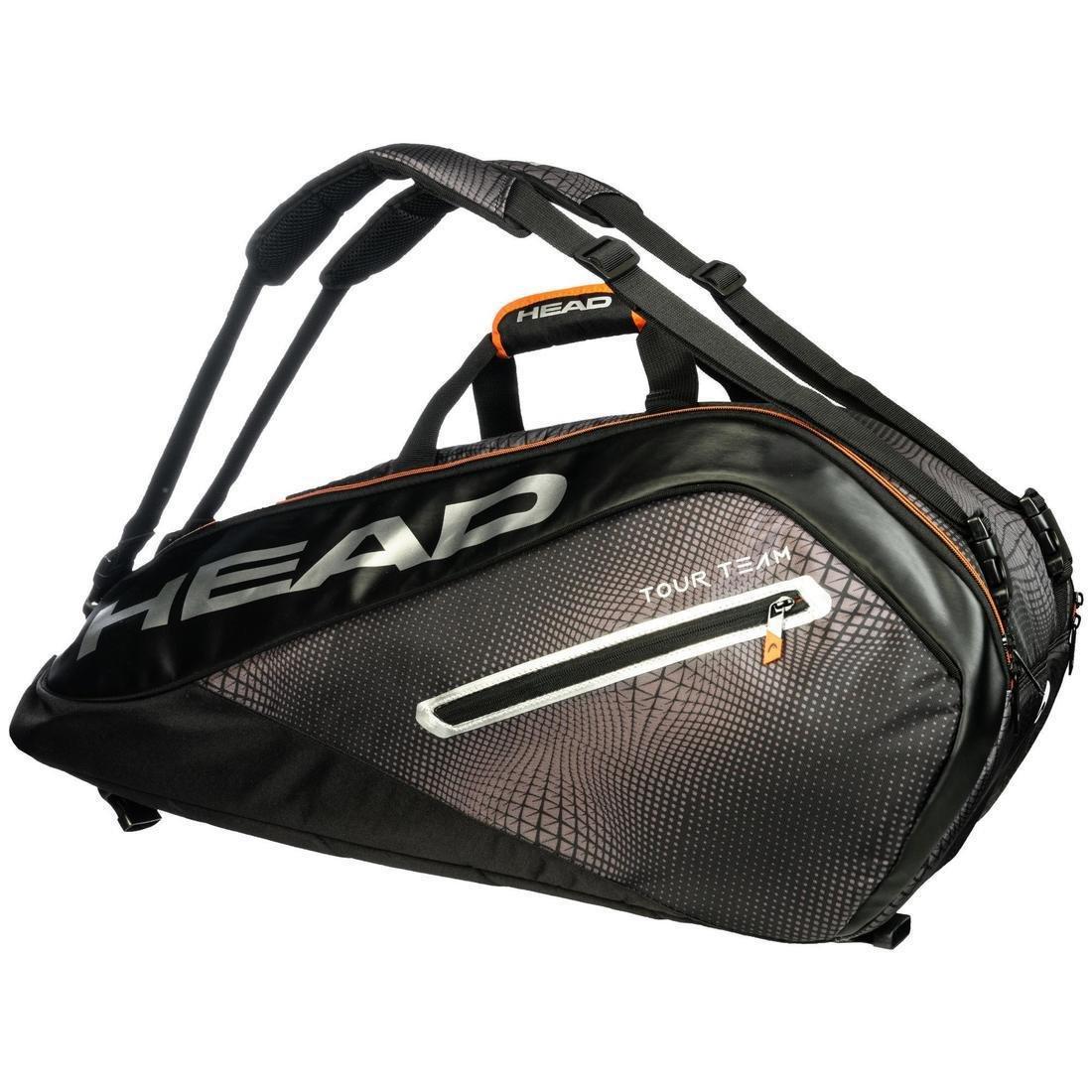 Insulated Tennis Bag Tour Team 9R Supercombi - Black/Grey, , large image number 1