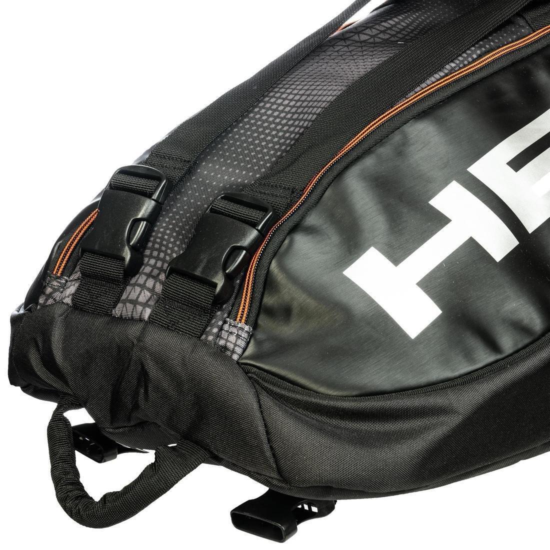 Insulated Tennis Bag Tour Team 9R Supercombi - Black/Grey, , large image number 5