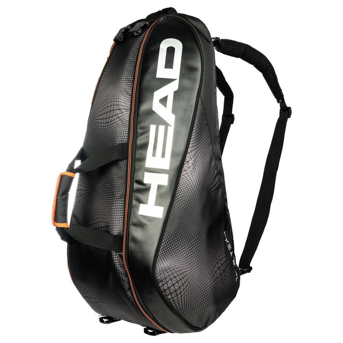 Insulated Tennis Bag Tour Team 9R Supercombi - Black/Grey, , large image number 11