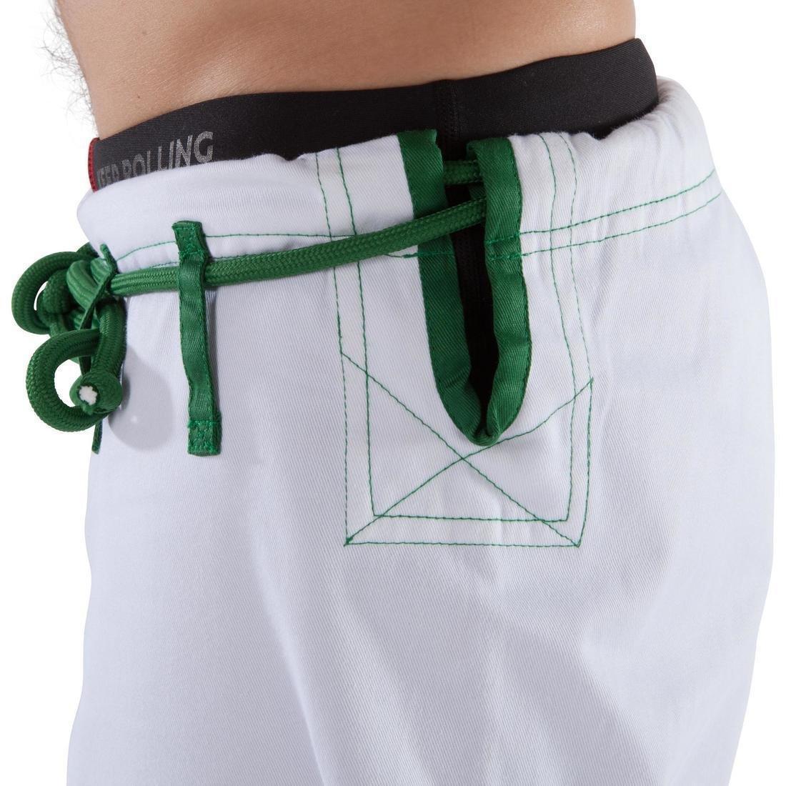 A2 175-185cm  500 Brazilian Jiu-Jitsu Adult Uniform, Snow White, , large image number 13