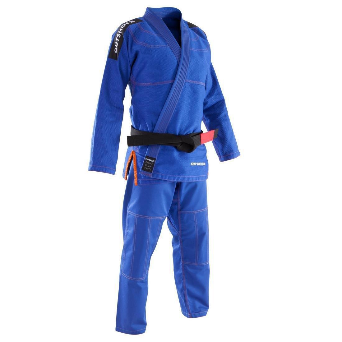 A1 165-175cm  500 Brazilian Jiu-Jitsu Adult Uniform, Light Indigo, , large image number 0
