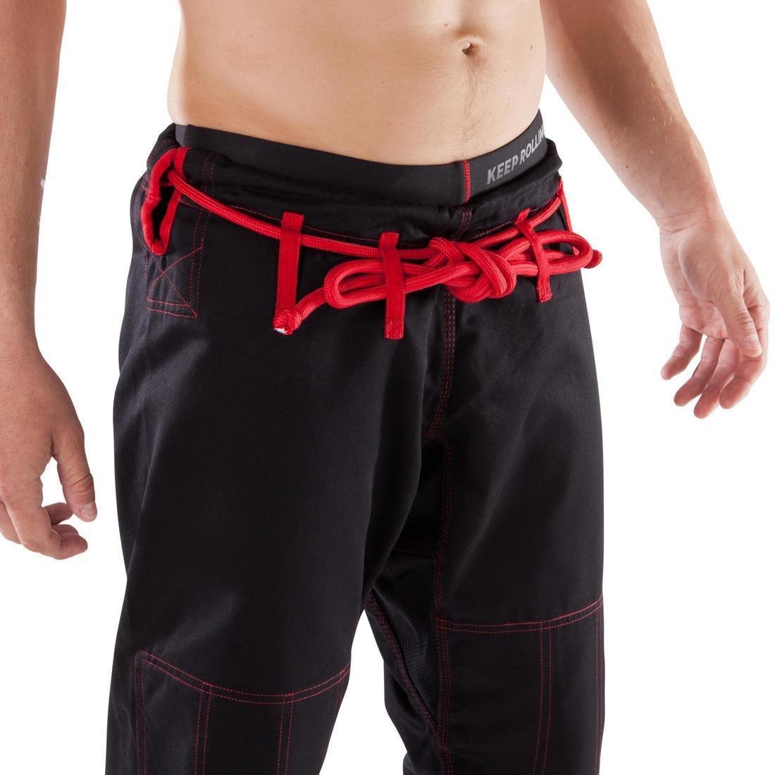 A3 185-195cm  500 Brazilian Jiu-Jitsu Adult Uniform, Black, , large image number 13