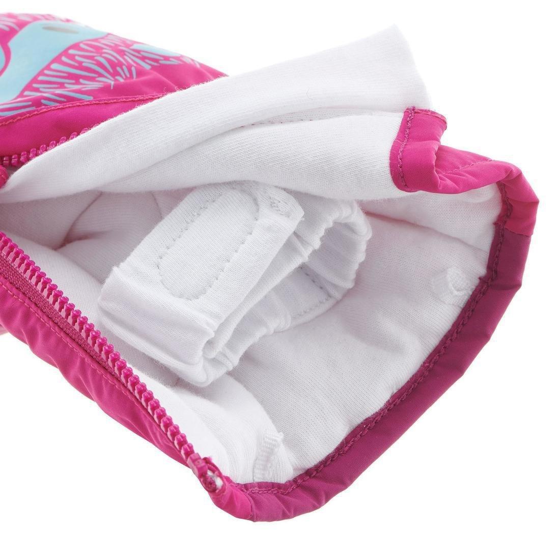 6- 12 Months  Wedze Oneslide Babies' Ski Mittens, Cobalt Blue, , large image number 9
