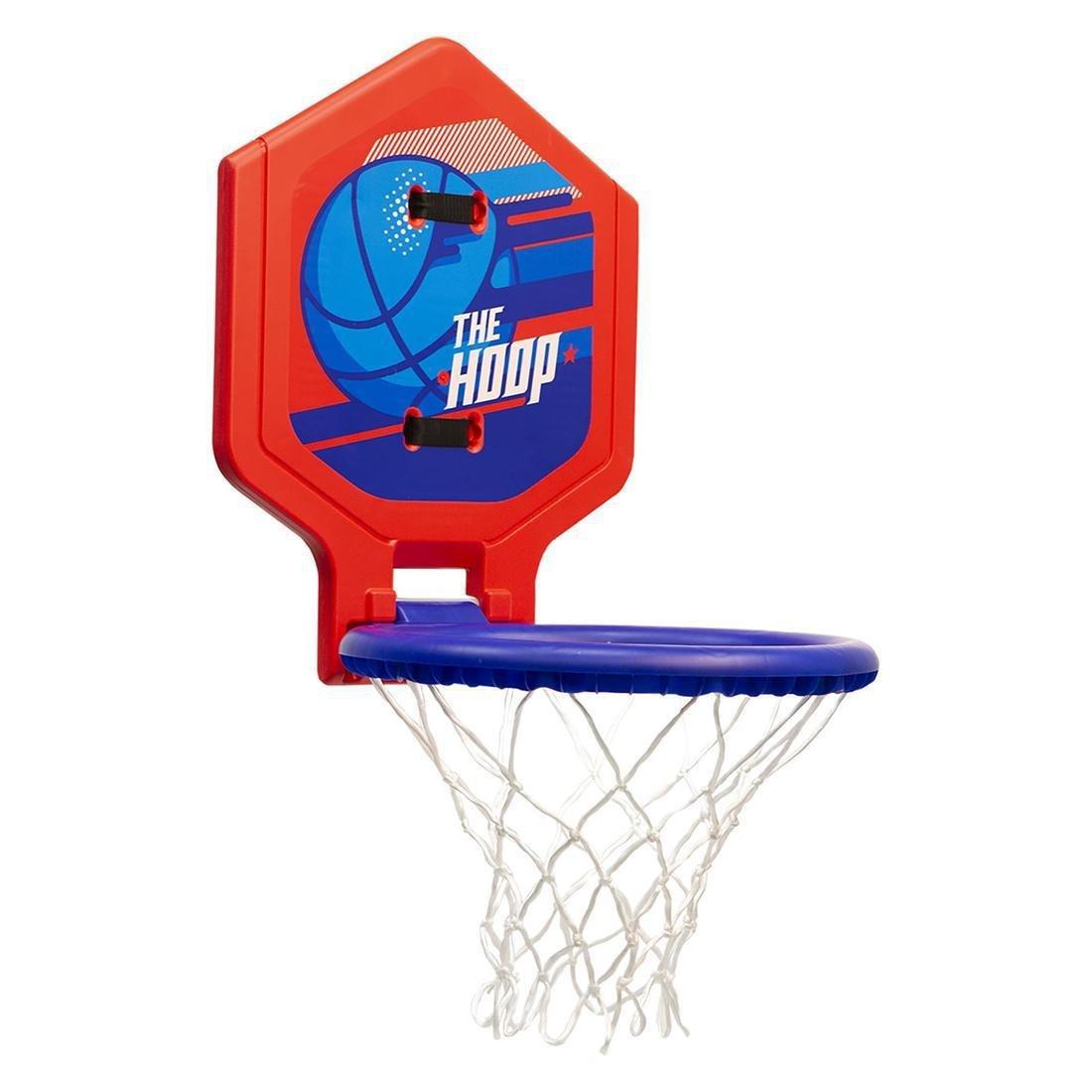 Hoop 500 Kids'/Adult Basketball Hoop - Blue/Red Transportable, , large image number 13