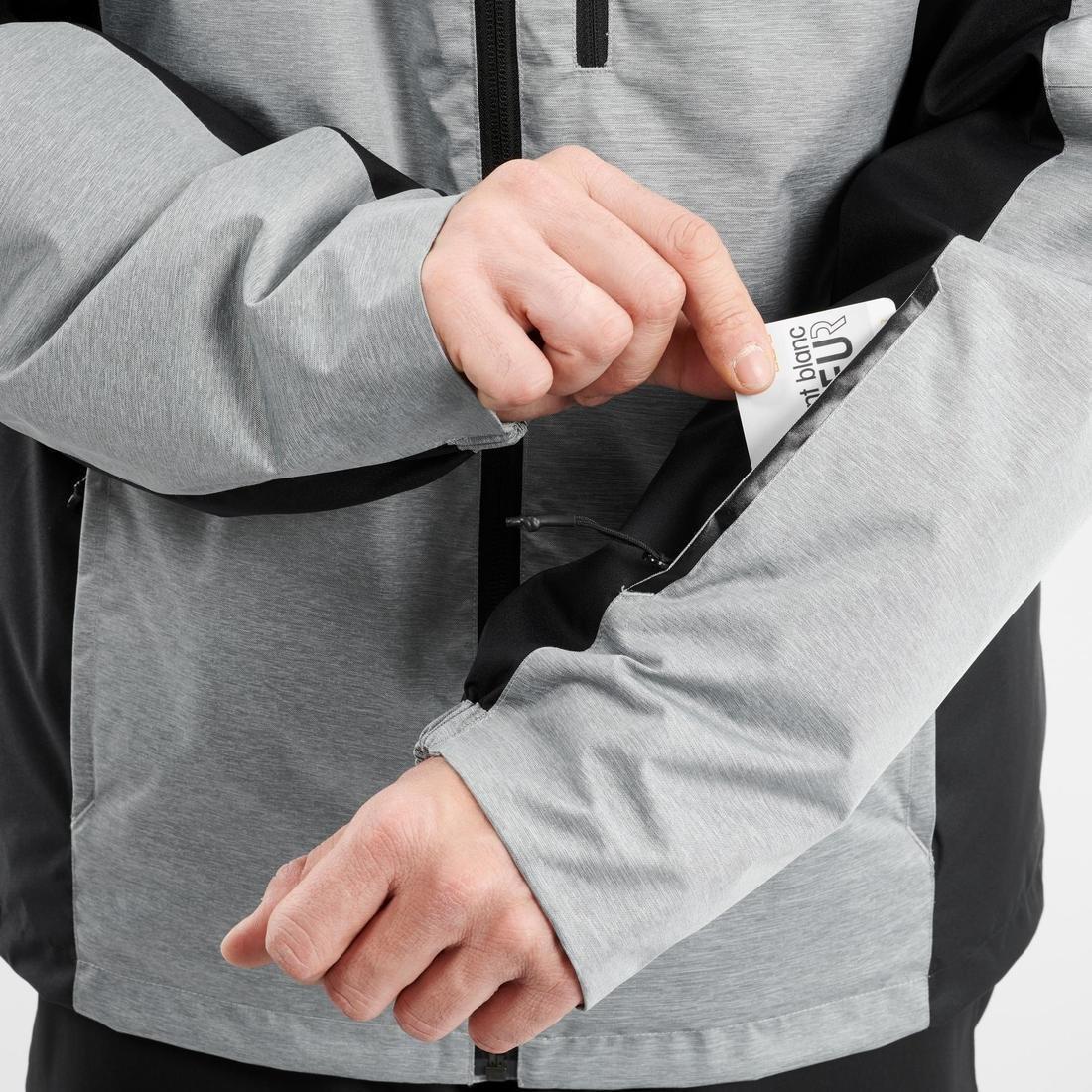 Large  Men's Ski Jacket, Black, , large image number 6