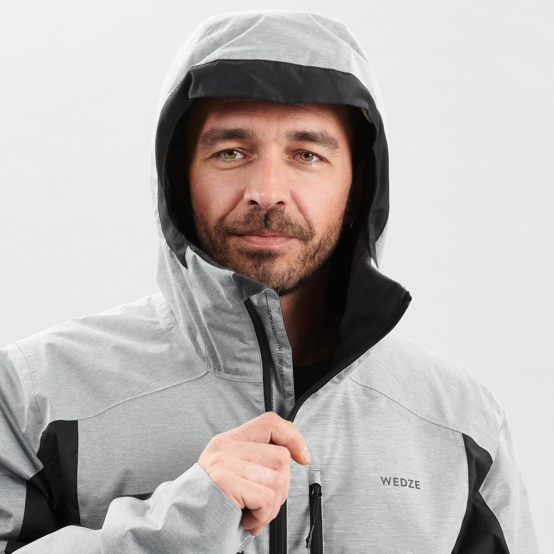 Large  Men's Ski Jacket, Black, , large image number 7