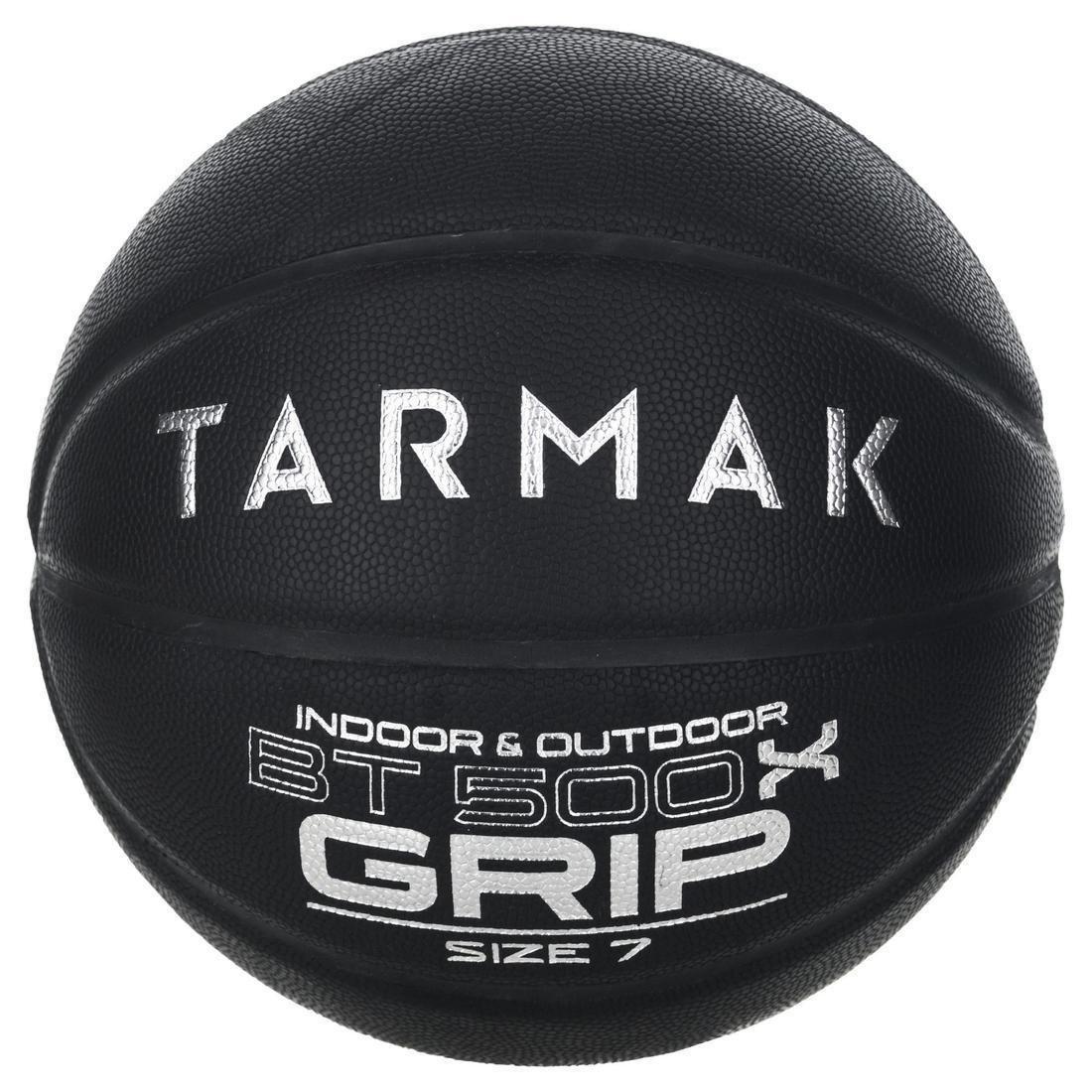 BT500 Adult Size 7 Grippy Basketball - Great Ball Feel, Black, , large image number 9