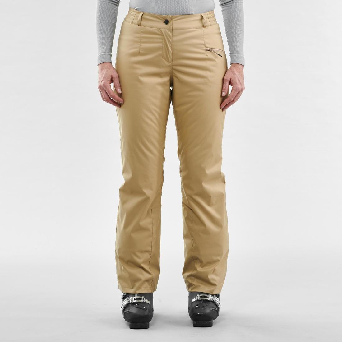 M/L  Women's Ski Trousers - Beige, Sand, , large image number 1