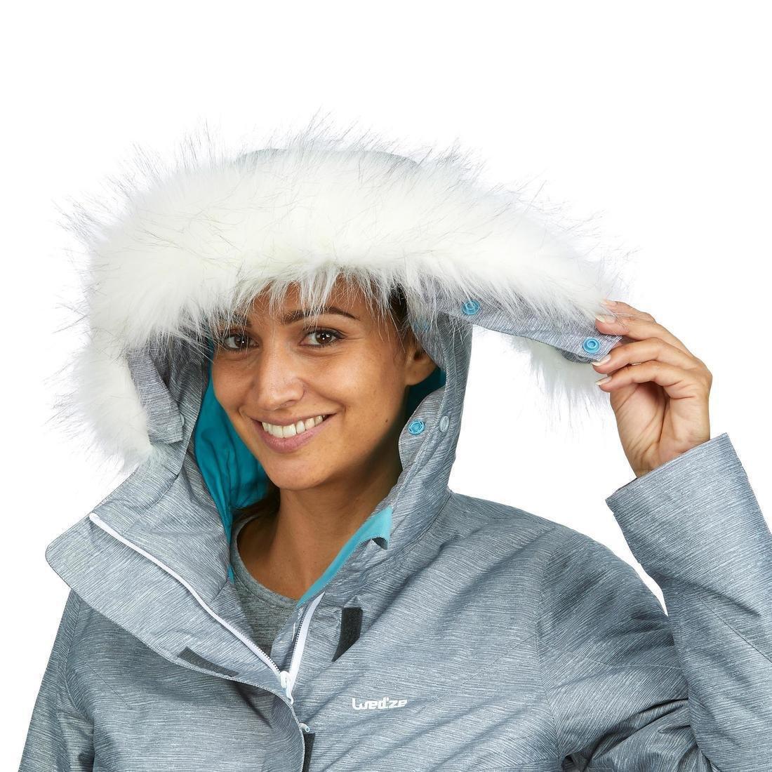 Small  Women's Downhill Ski Jacket 180, Black, , large image number 8