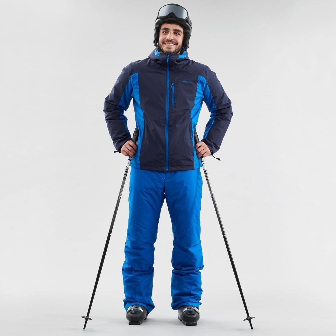 Large Downhill Ski Trousers, Electric Blue, , large image number 12
