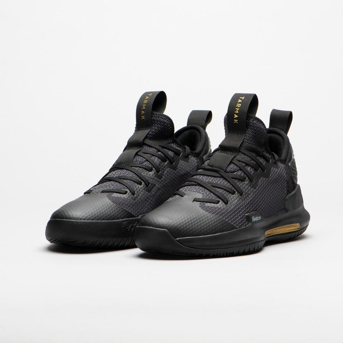 EU 40  Low-Rise Basketball Shoes Fast 500, Black, , large image number 8