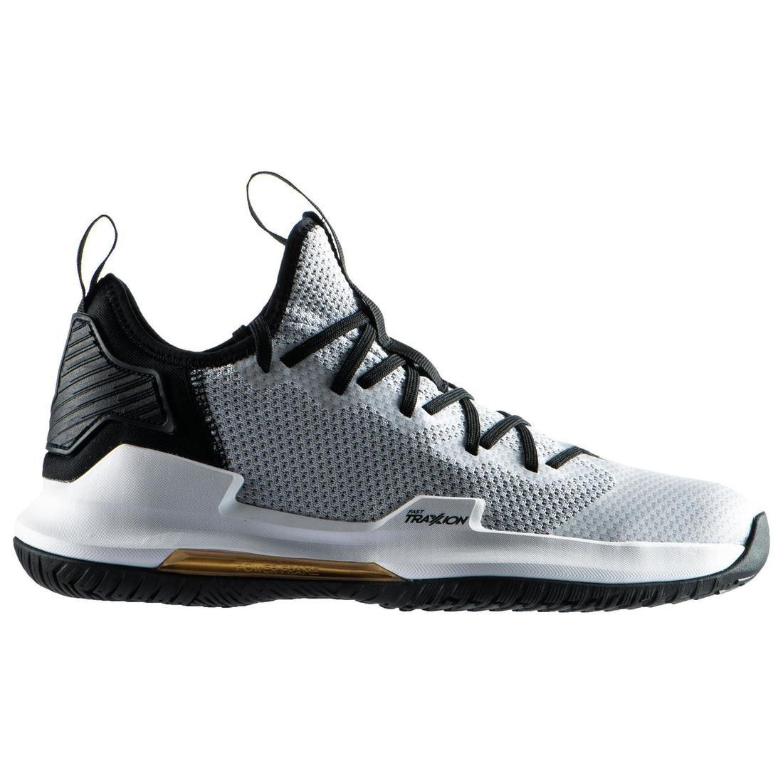 EU 42  Men's Low-Rise Basketball Shoes Fast 500, Lunar Grey, , large image number 4