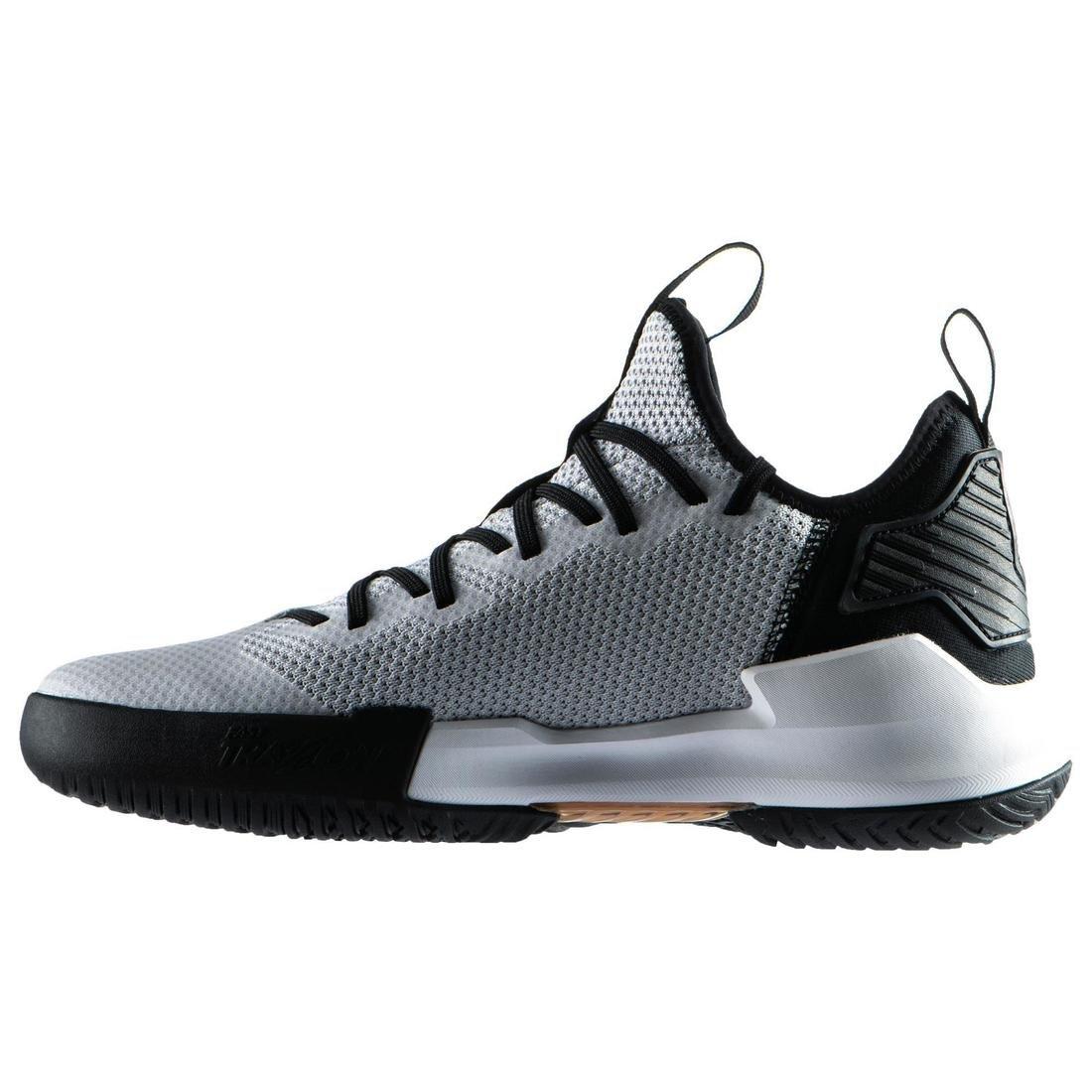 EU 42  Men's Low-Rise Basketball Shoes Fast 500, Lunar Grey, , large image number 5