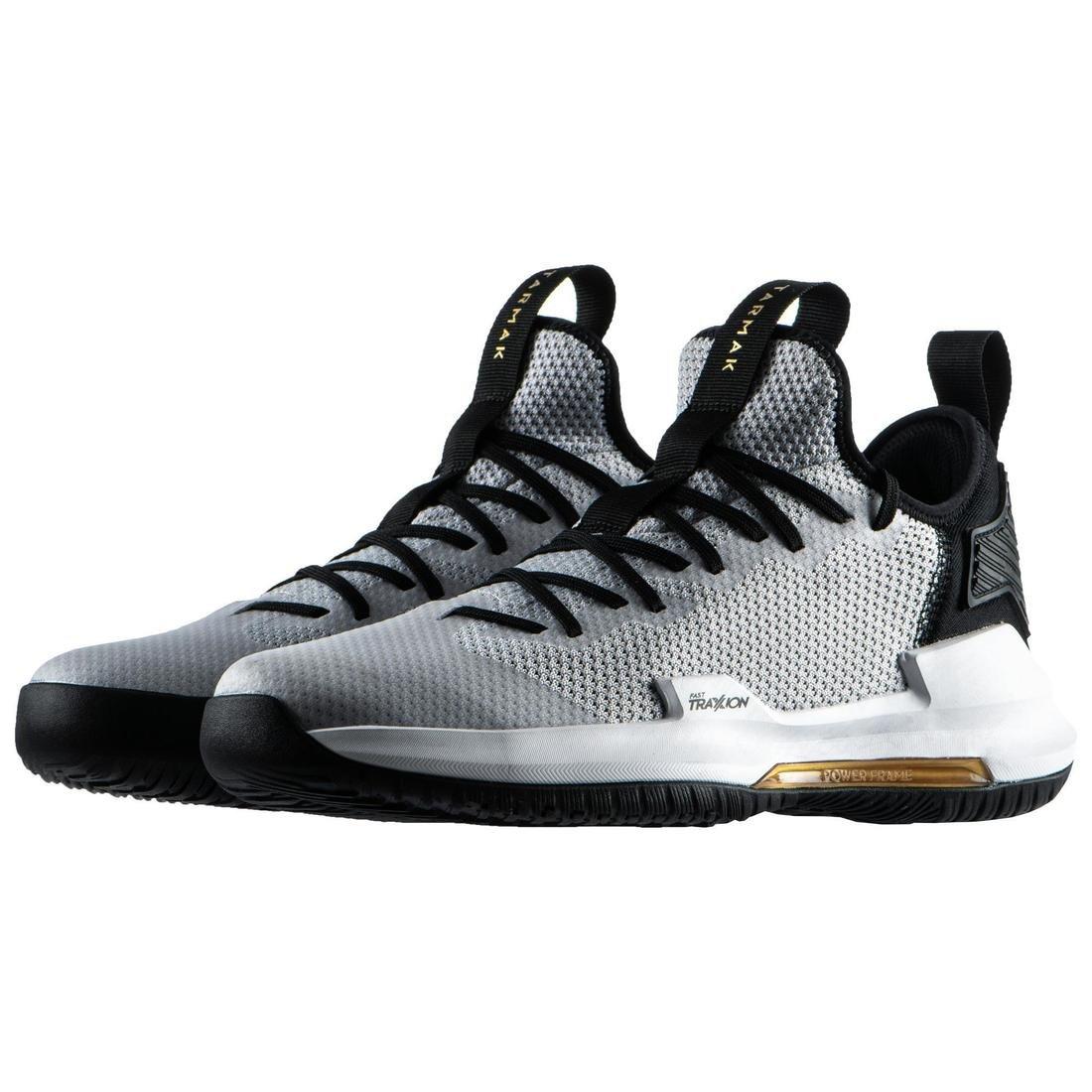 EU 42  Men's Low-Rise Basketball Shoes Fast 500, Lunar Grey, , large image number 11