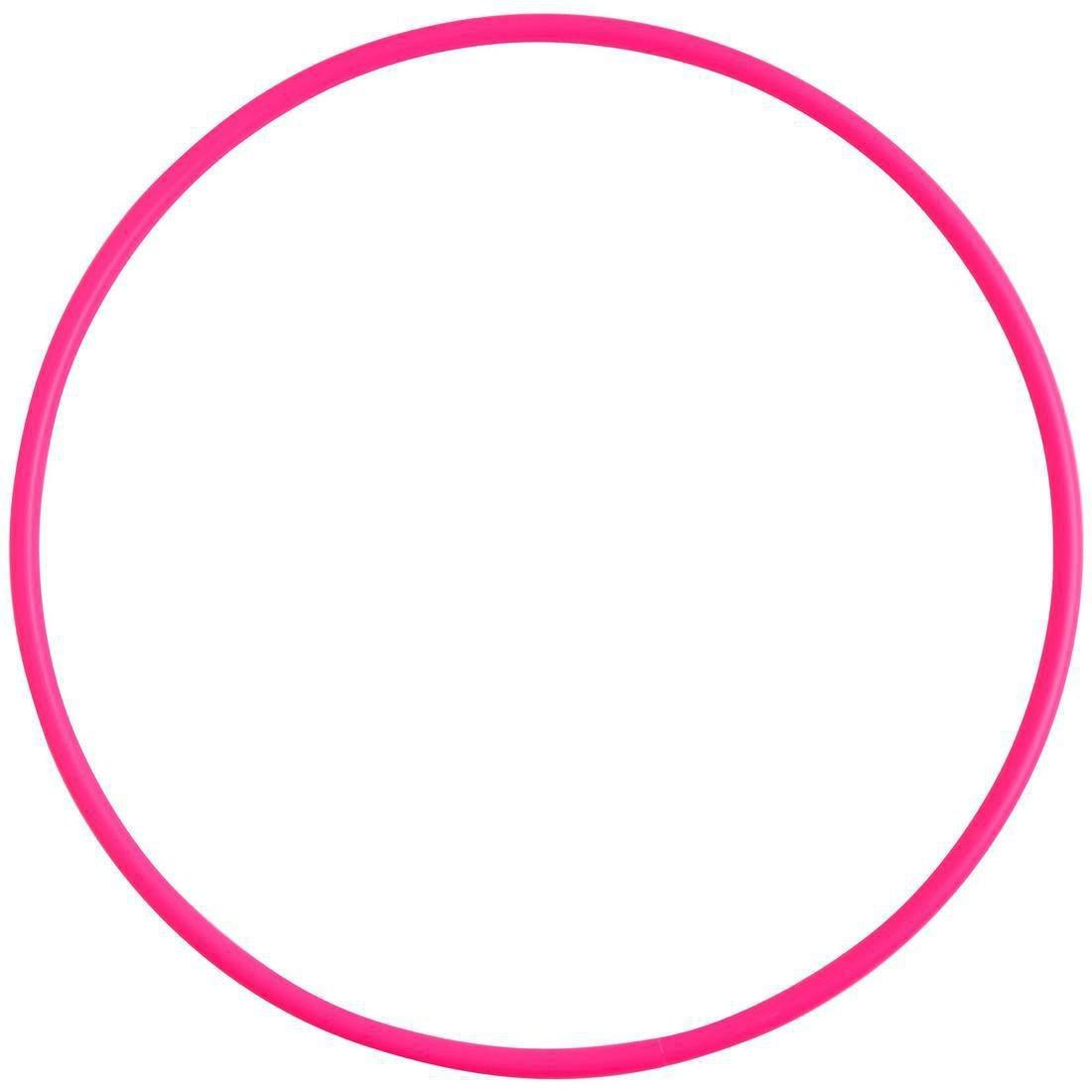 Rhythmic Gymnastics 65 cm Hoop, Fluo Pink, , large image number 0
