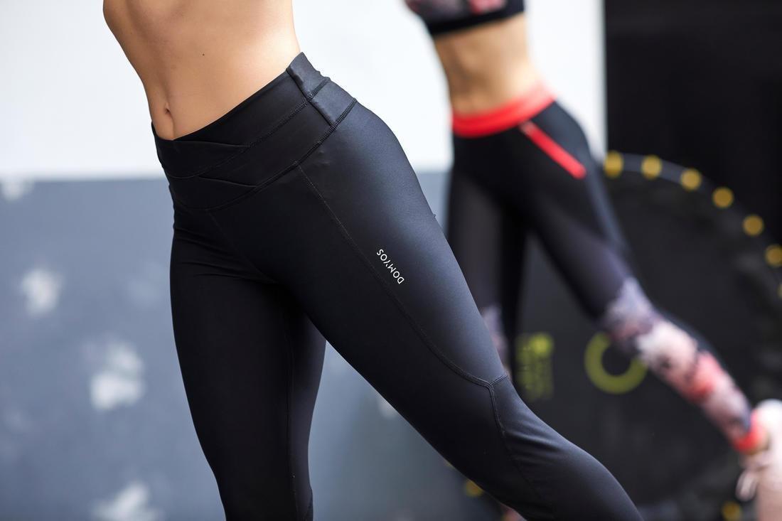 W33 L31  Fitness Leggings Print, Black, , large image number 11