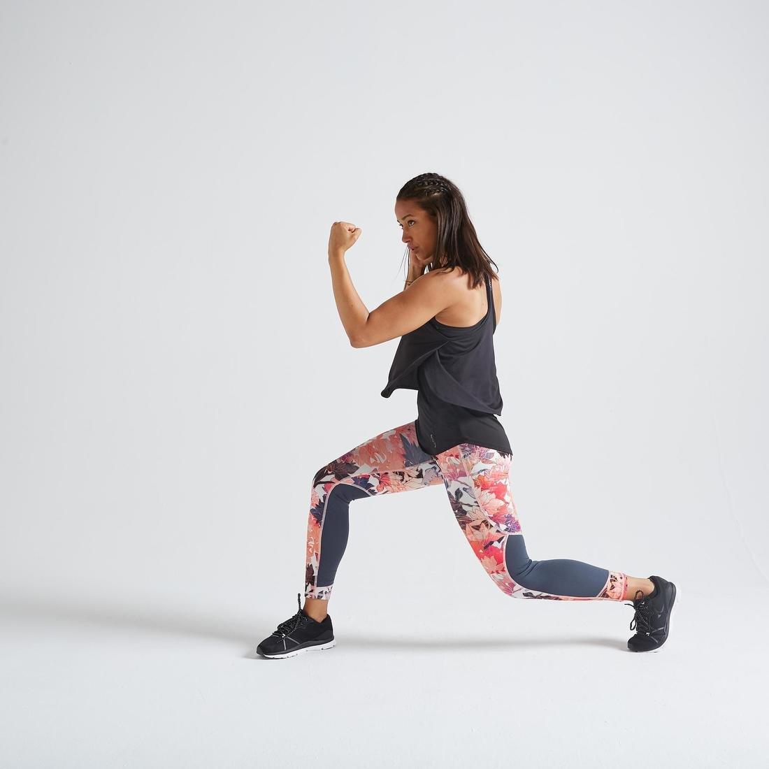 W33 L31  Fitness Leggings Print, Black, , large image number 12