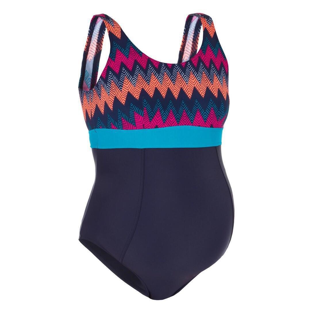 M/L  1-piece Maternity Swimsuit Romane, Navy Blue, , large image number 6