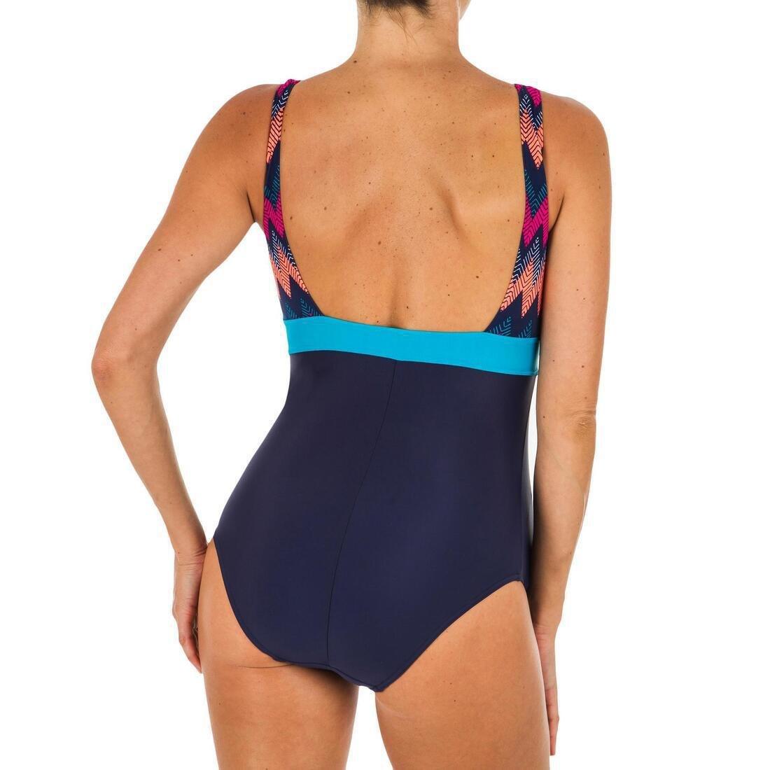 M/L  1-piece Maternity Swimsuit Romane, Navy Blue, , large image number 12