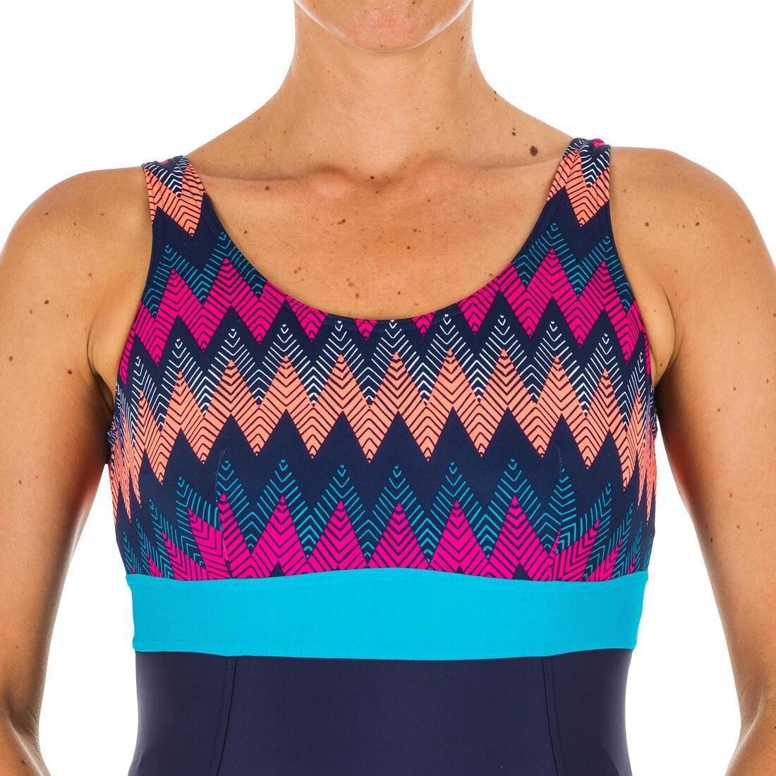 M/L  1-piece Maternity Swimsuit Romane, Navy Blue, , large image number 14