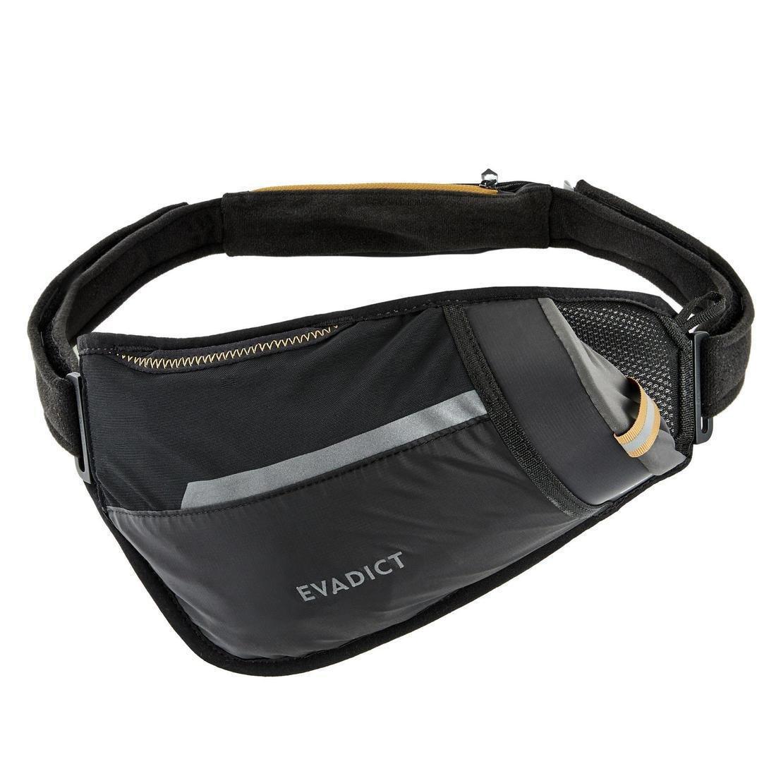 XS/S Trail Running Flask Holder Waistband 500 ML, Black, , large image number 0