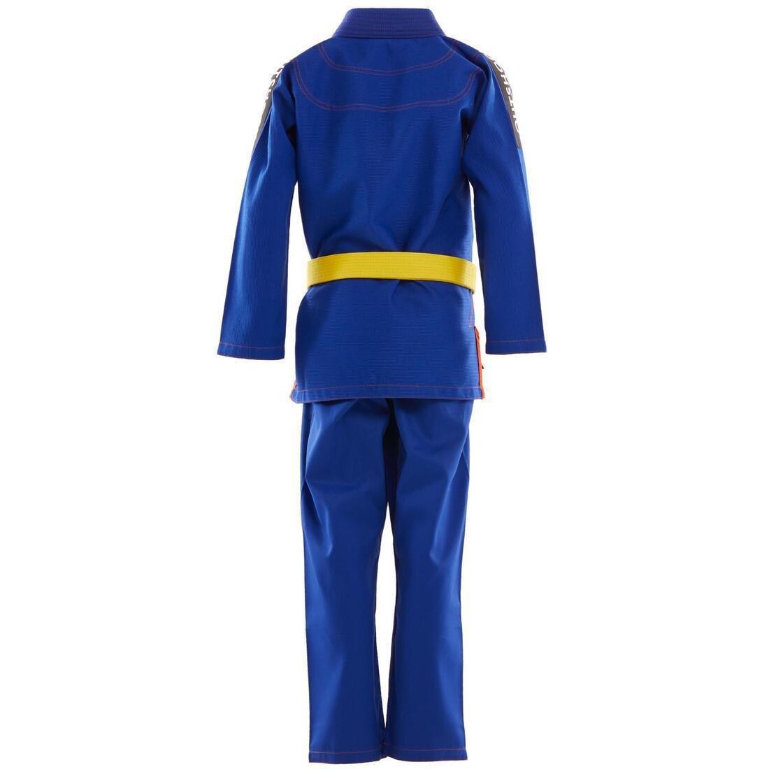 M4 145-155cm  500 Brazilian Jiu-Jitsu Kids' Uniform, Snow White, , large image number 8