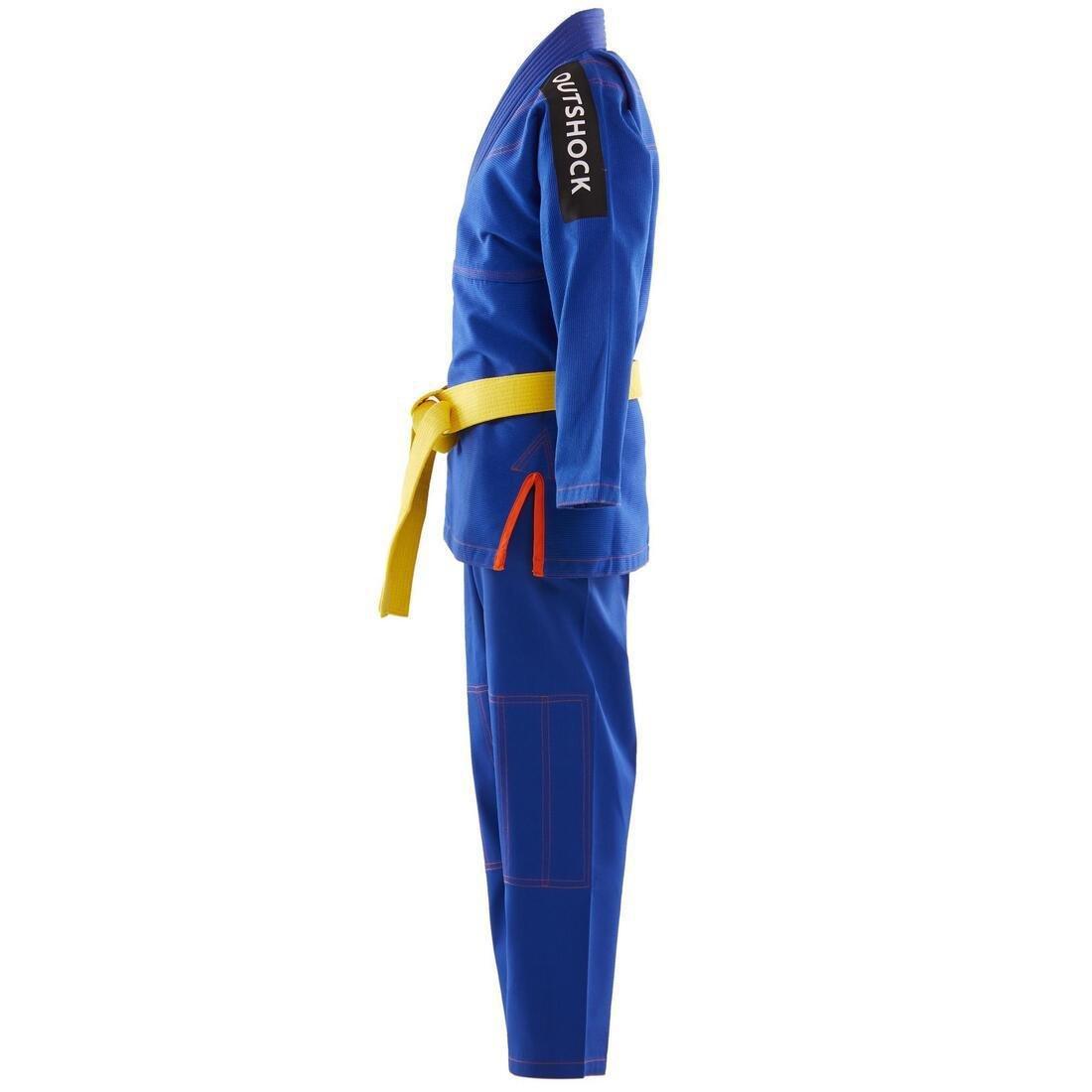 M4 145-155cm  500 Brazilian Jiu-Jitsu Kids' Uniform, Snow White, , large image number 9